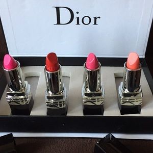 dior 4 lipstick set